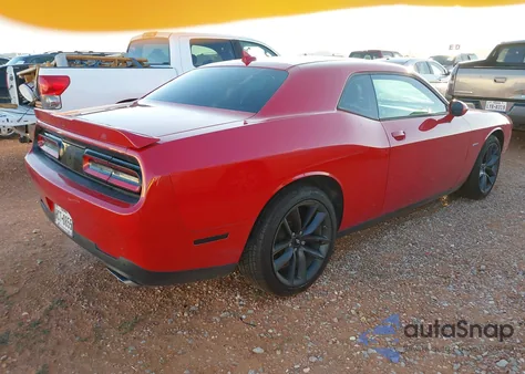 2016 Dodge Challenger R/T Plus из США, поврежденный, VIN 2C3CDZBT7GH138240